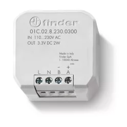   Finder 01C.02 tápegység 1C.91 Wifi digitális szobatermosztáthoz