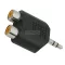 RCA / JACK Y-átalakító