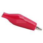 Akkumulátor csipesz 28mm Piros