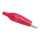 Akkumulátor csipesz 35mm Piros