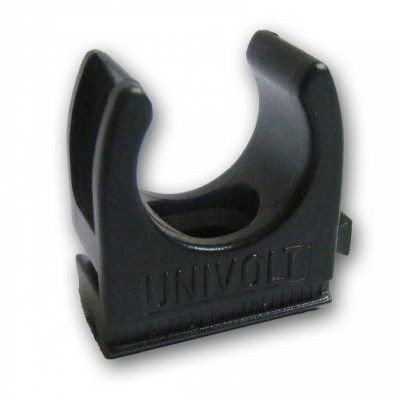 Csőbilincs (MÜII) UV-álló 25mm-csőátmérőhöz fekete sorolható Dietzel