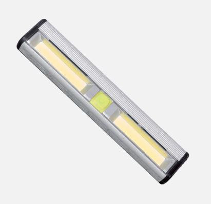 Elemes LED kézi lámpa mágnessel és tépőzárral