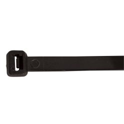 Normál kábelkötegelő 1000×12.6mm, fekete