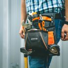 Poliészter szerszámtároló övtáska - 4+6 zseb 10247