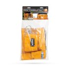 Professzionális, bőr szerszámtartó öv - 9 zseb + kalapácstartó 10263B