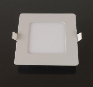 LED panel 120x120 6W Eco hideg fehér