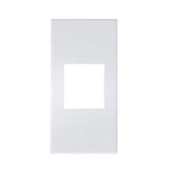 Szerelvény fedlap MV45 1 modul fehér