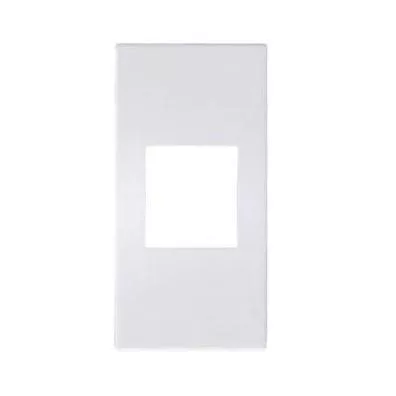 Szerelvény fedlap MV45 1 modul fehér