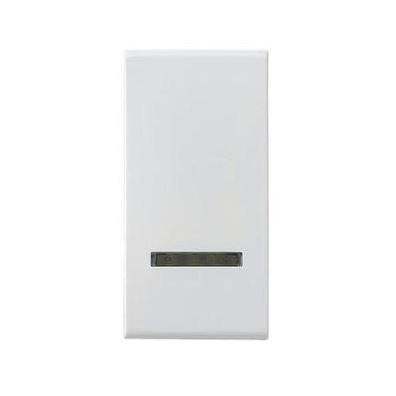 Nyomó kapcsoló lámpa jellel jelzőfényes MV45 1 modul fehér