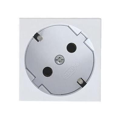 Földelt dugalj MV45 2 modul fehér