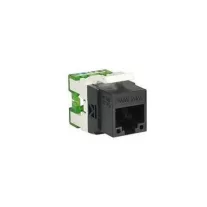 Telefon csatlakozó RJ12 MMC MV45 1 modul fekete