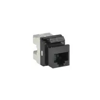 Számítógép csatlakozó RJ45 Cat5E M MV45 1 modul fekete