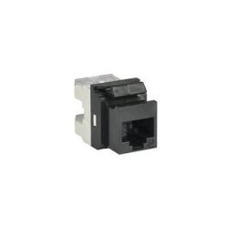 Számítógép csatlakozó RJ45 Cat5E M MV45 1 modul fekete