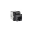 Számítógép csatlakozó RJ45 Cat6 MX MV45 1 modul fekete