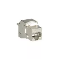   Számítógép csatlakozó RJ45 Cat6E S/FTP MV45 1 modul fehér