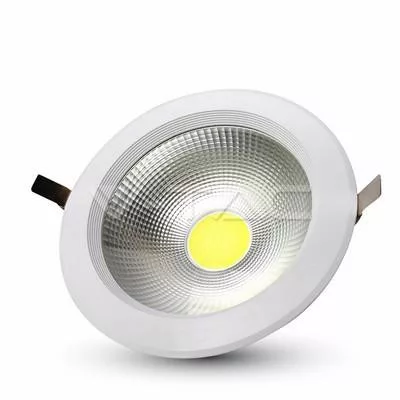 Led mélysugárzó 20W fehér 6000K 135mm