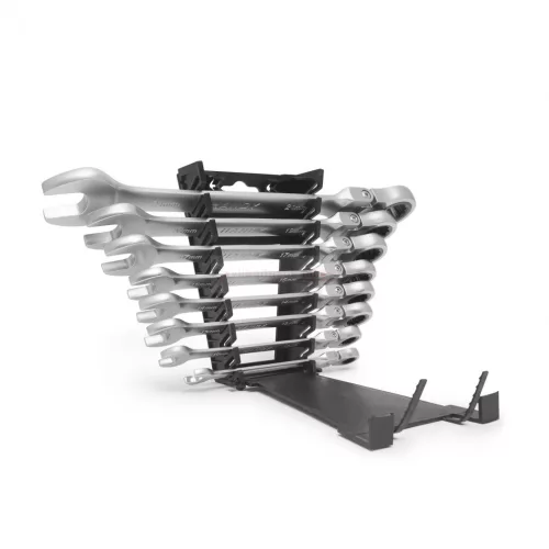 Racsnis csillag-villáskulcs készlet - 8,10,13,14,15,17,19, 21 mm - flexibilis fejjel