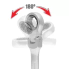 Racsnis csillag-villáskulcs készlet - 8,10,13,14,15,17,19, 21 mm - flexibilis fejjel