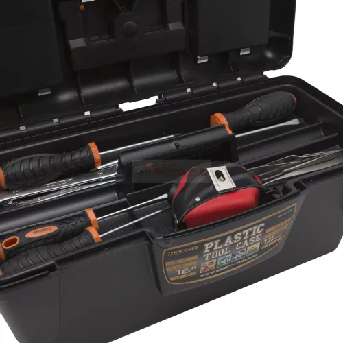 Műanyag szerszámtartó láda 320x180x150