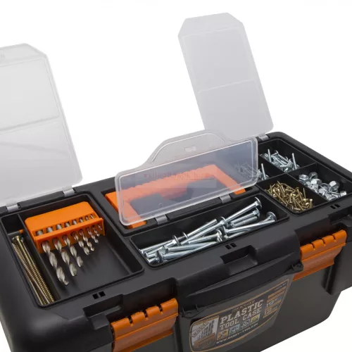 Műanyag szerszámtartó láda 420x230x200