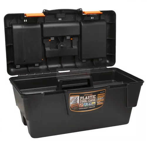 Műanyag szerszám tartó láda 22" - 550 x 300 x 260 mm