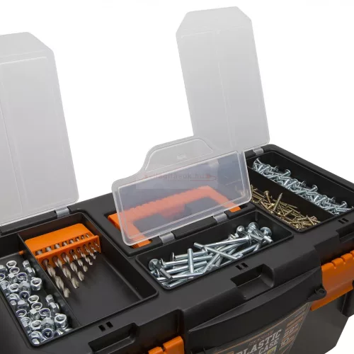 Műanyag szerszám tartó láda 22" - 550 x 300 x 260 mm