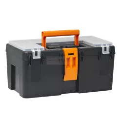 Műanyag szerszámtartó láda 400x230x200