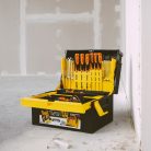 Fiókos műanyag szerszámosláda