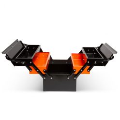 Fém szerszámosláda - szétnyitható -