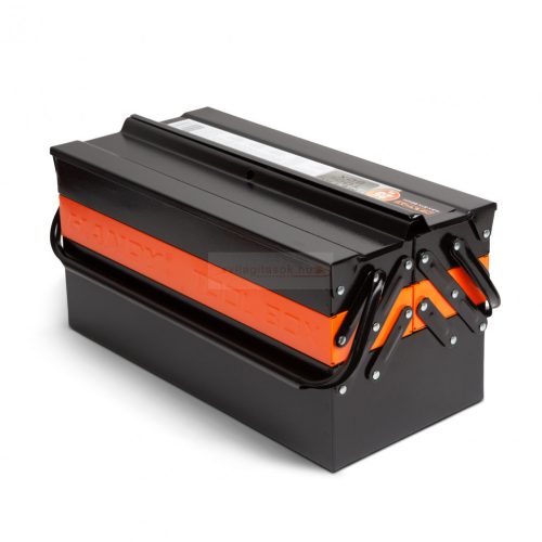 Fém szerszámosláda - szétnyitható -