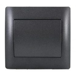 Rhyme egypólusú kapcsoló 101 Grafit metál