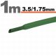 Zsugorcső 3,5mm/1,75mm zöld