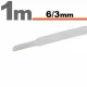 Zsugorcső 6mm/3mm átlátszó
