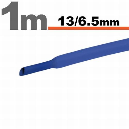 Zsugorcső 13mm/6,5mm kék