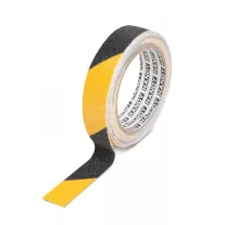   Ragasztószalag  csúszásmentes  5 m x 25 mm - sárga / fekete