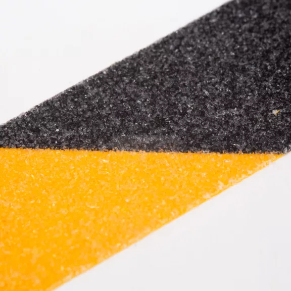 Ragasztószalag  csúszásmentes  5 m x 25 mm - sárga / fekete