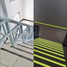 Ragasztószalag - csúszásmentes - 5 m x 50 mm - foszforeszkáló