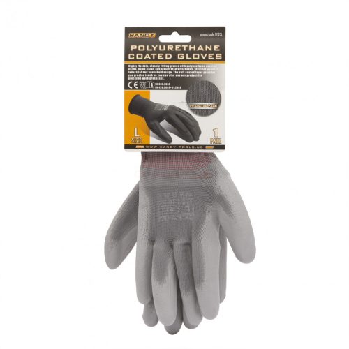 Szerelőkesztyű poliuretán -L