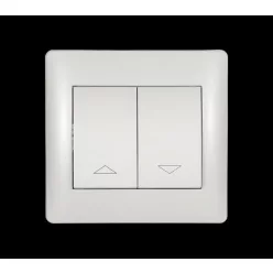 Rhyme redőny kapcsoló Fehér metál