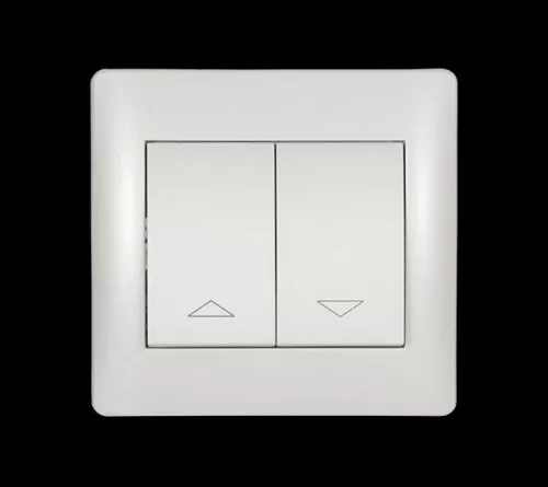 Rhyme redőny kapcsoló Fehér metál