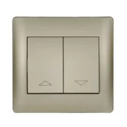 Rhyme redőny kapcsoló Pezsgő metál