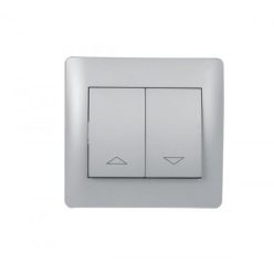 Rhyme redőny kapcsoló Szürke metál