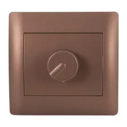 Rhyme fényerő szabályzó kapcsoló Kávé metál