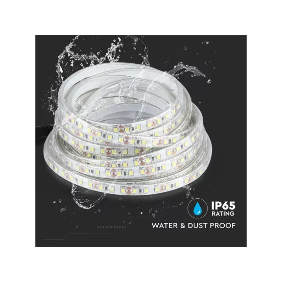 Led szalag SMD3528 7,2W/m 120 led/m kültéri meleg fehér 5m dekor