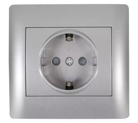 Rhyme egyes dugalj Szürke metál