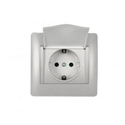 Rhyme egyes dugalj csapfedeles Szürke metál