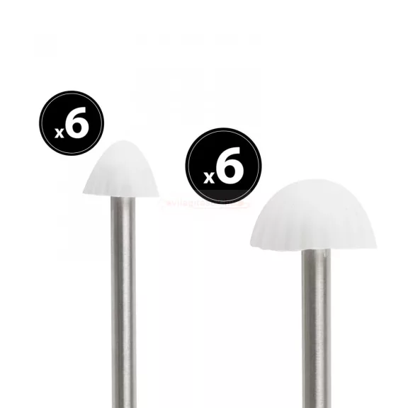 LED-es szolár fényfüzér - 50 db színes LED - 2 funkció - 5+2 m