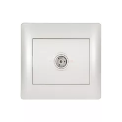 Rhyme egyes TV aljzat Fehér metál