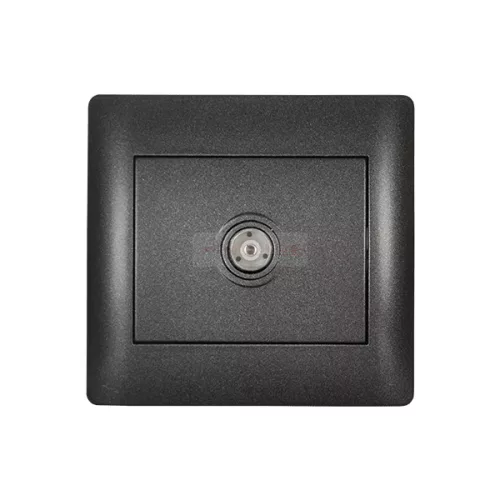 Rhyme egyes TV aljzat Grafit metál