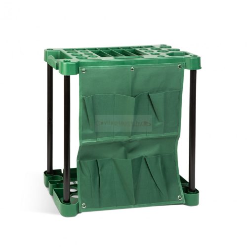 Műanyag kerti szerszámtartó - falra szerelhető - 58 x 31 x 60 cm